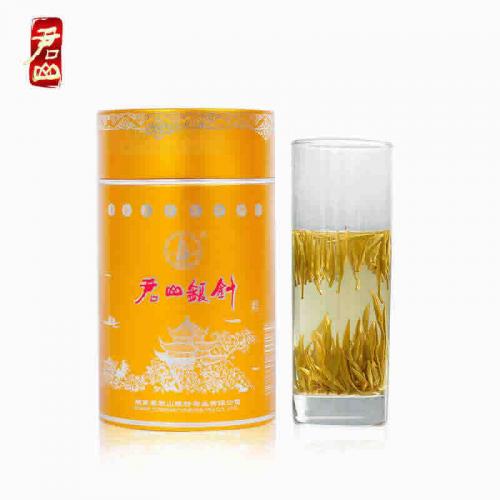 君山银针茶叶 2018明前新茶嫩芽特级黄茶 湖南特产茗茶125g罐装